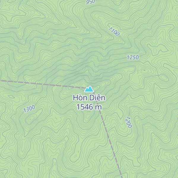 Map of Hòn Diên