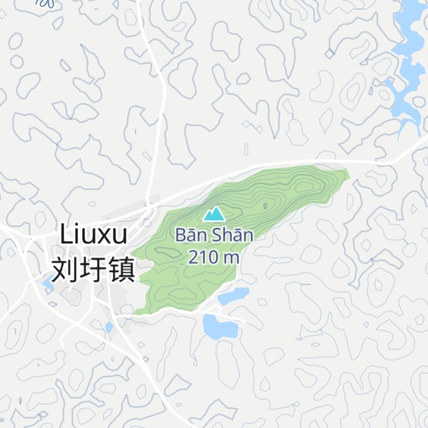 Map of Bān Shān