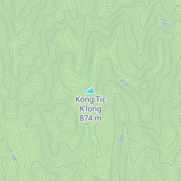 Map of Kong Tic K’long