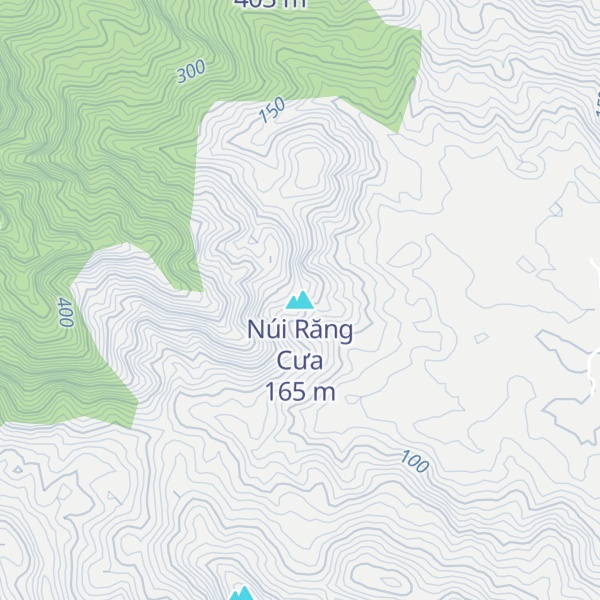 Map of Núi Răng Cưa