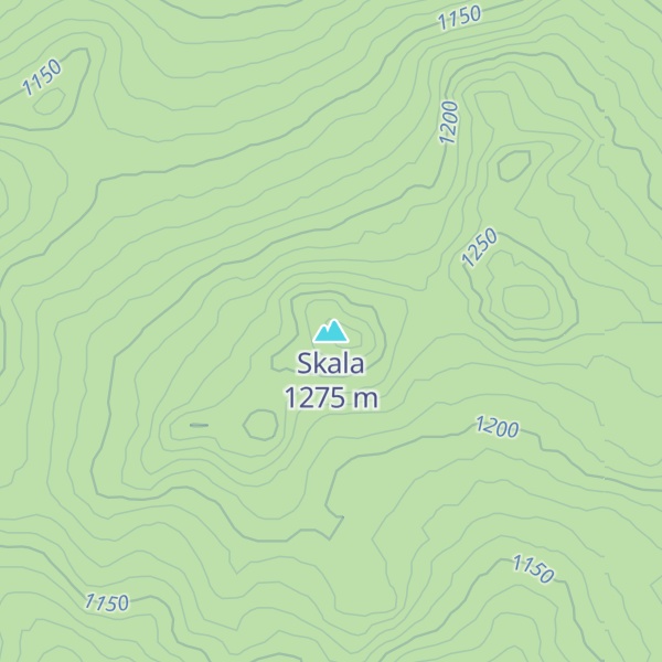 Map of Skala