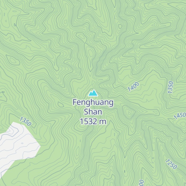 Map of Fenghuang Shan