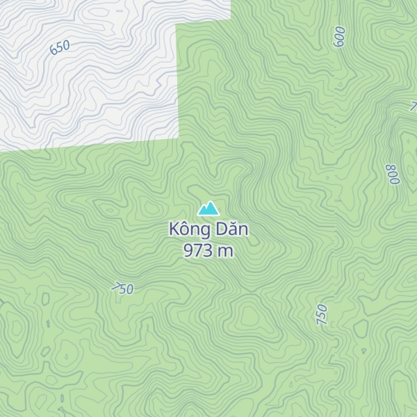 Map of Kông Dăn