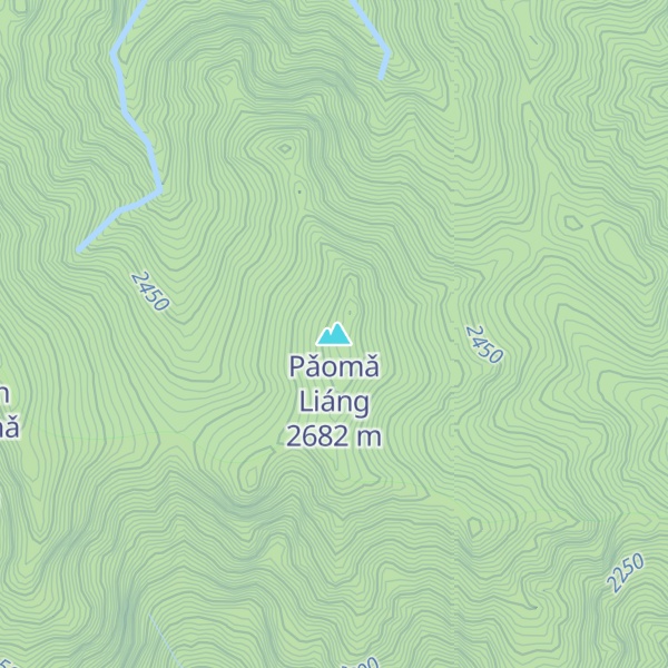 Map of Pǎomǎ Liáng