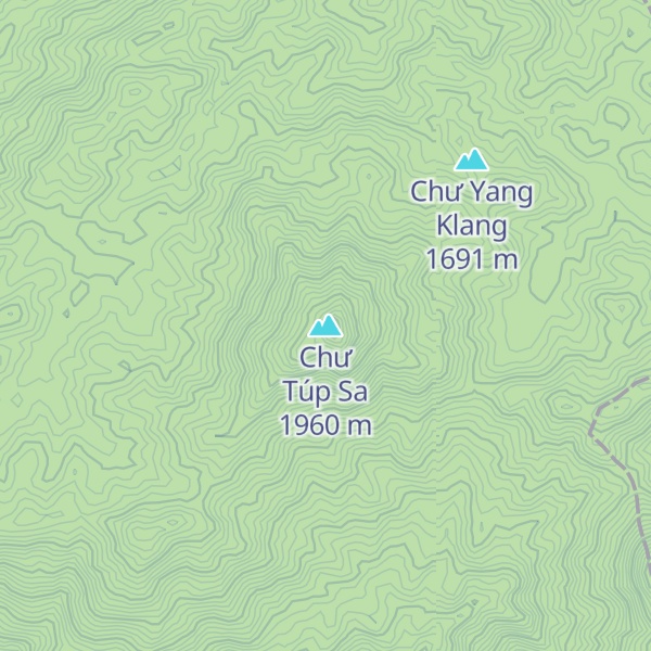 Map of Chư Túp Sa