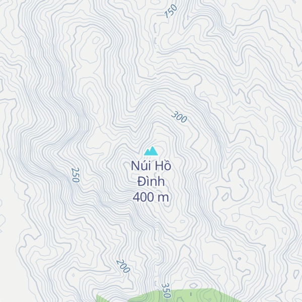 Map of Núi Hồ Đình