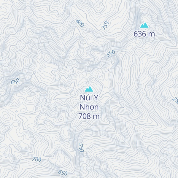 Map of Núi Y Nhơn