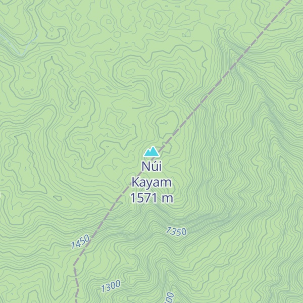 Map of Núi Kayam