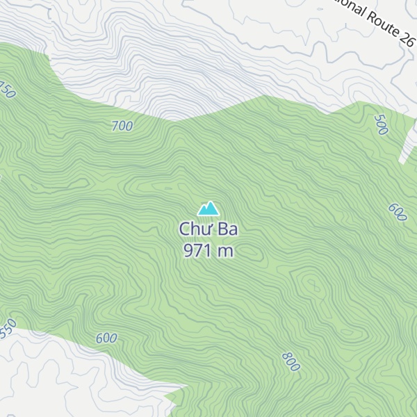 Map of Chư Ba