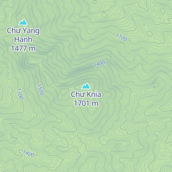Map of Chư Knia