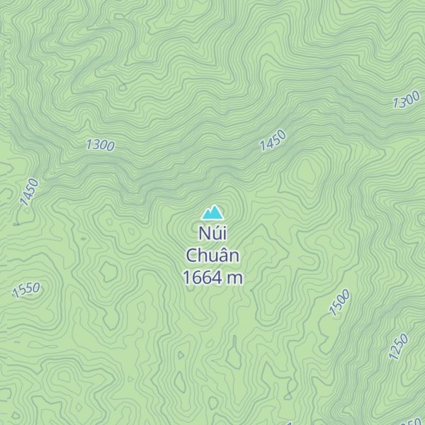 Map of Núi Chuân