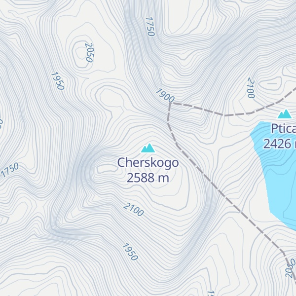Map of Cherskogo