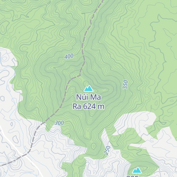 Map of Núi Ma Ra