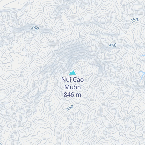 Map of Núi Cao Muôn