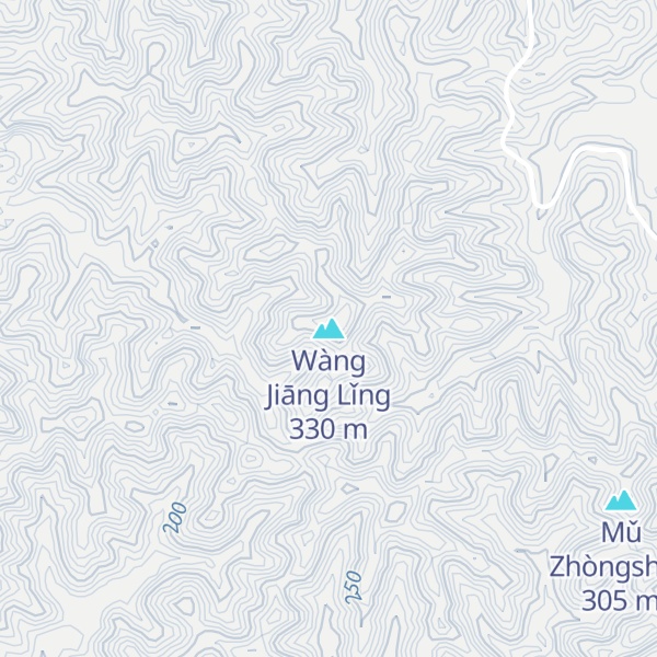 Map of Wàng Jiāng Lǐng