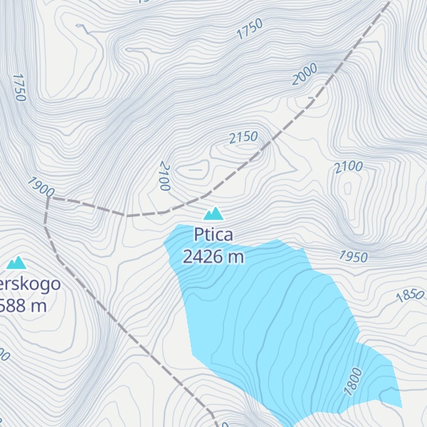 Map of Ptica