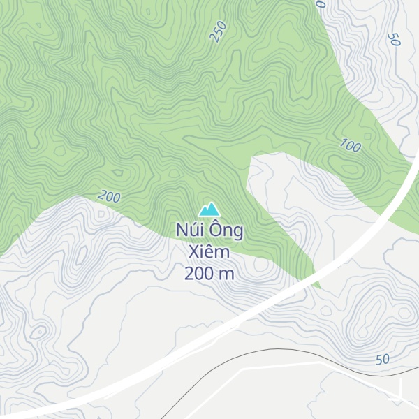 Map of Núi Ông Xiêm
