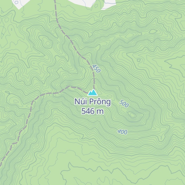 Map of Núi Prông