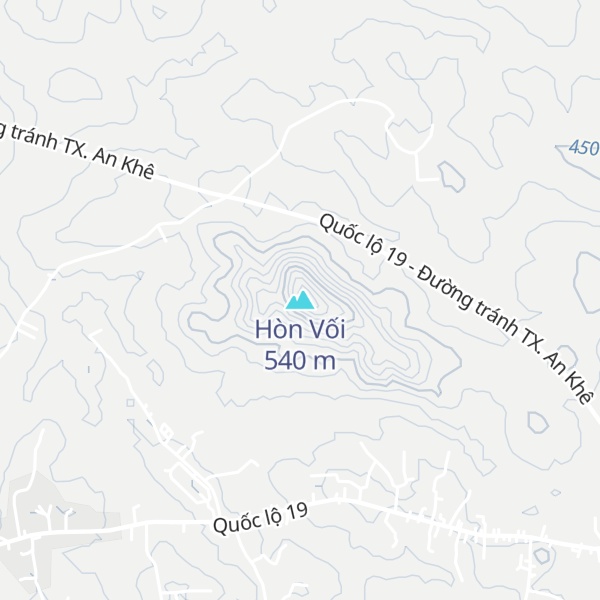 Map of Hòn Vối