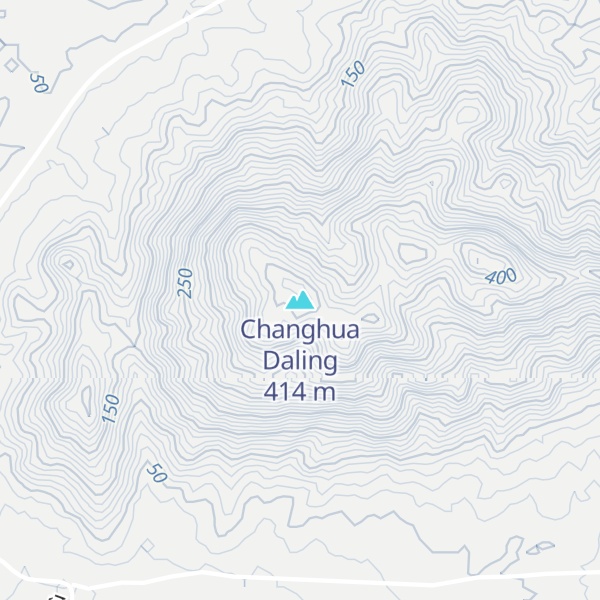 Map of Changhua Daling