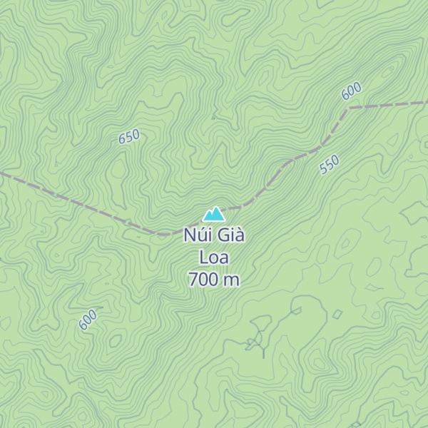 Map of Núi Già Loa
