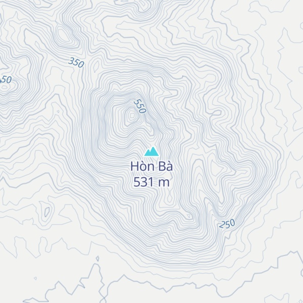 Map of Hòn Bà