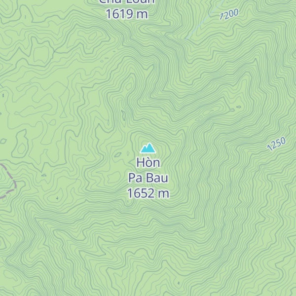 Map of Hòn Pa Bau