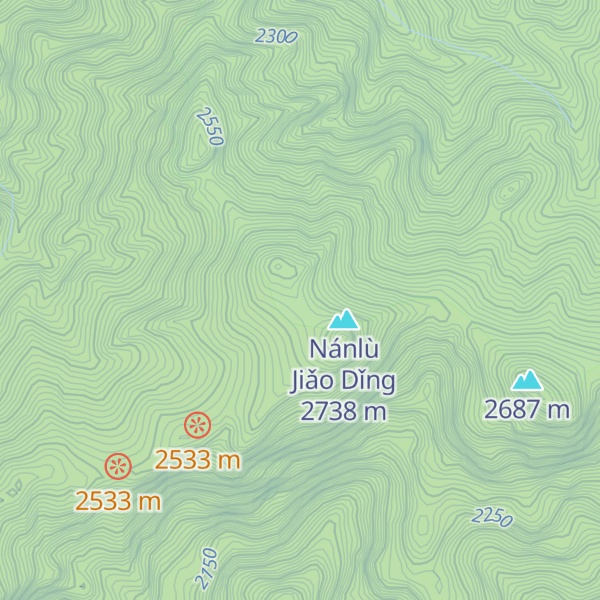 Map of Lùjiǎo Liáng