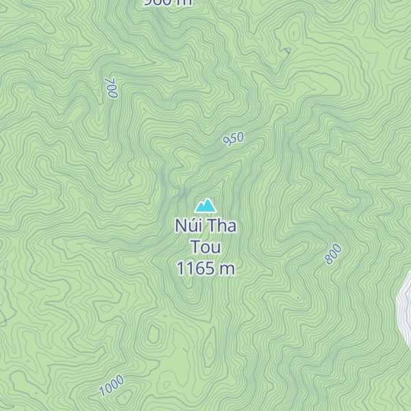 Map of Núi Tha Tou