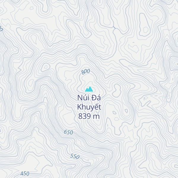 Map of Núi Đá Khuyết