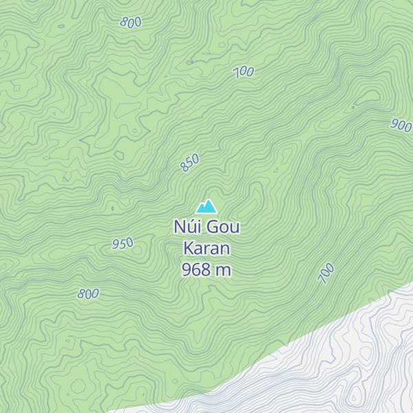 Map of Núi Gou Karan