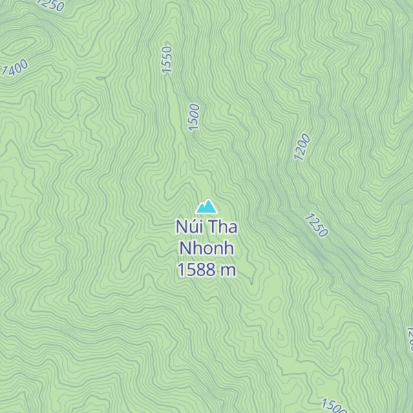 Map of Núi Tha Nhonh