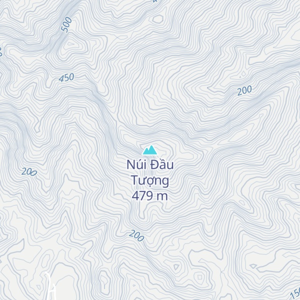 Map of Núi Đầu Tượng