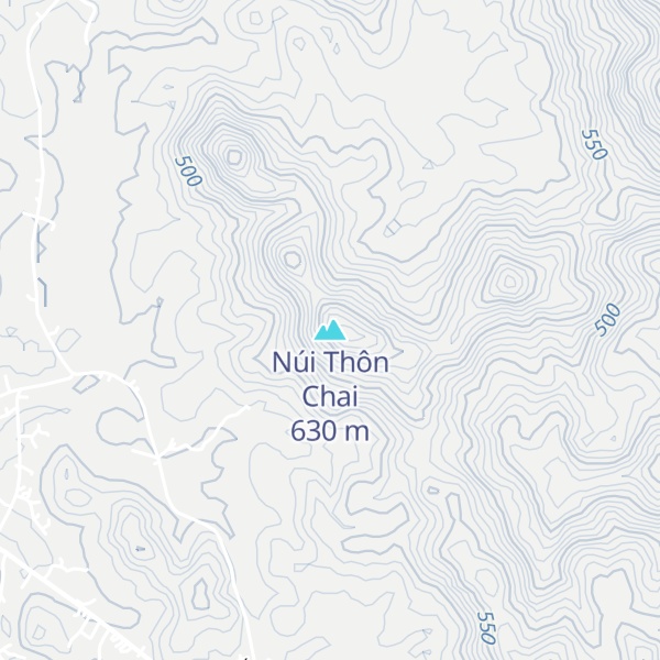 Map of Núi Thôn Chai