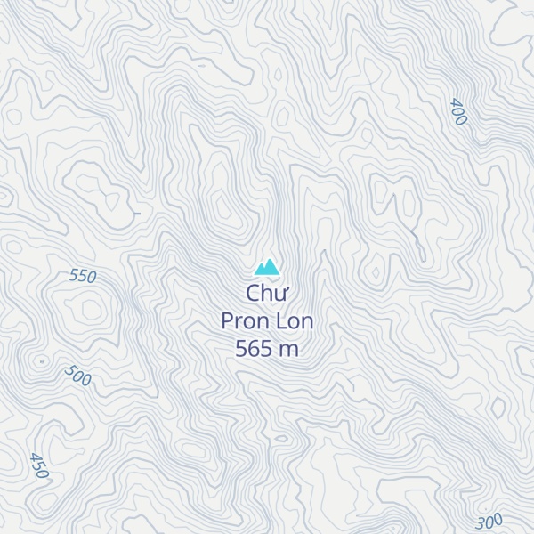 Map of Chư Pron Lon