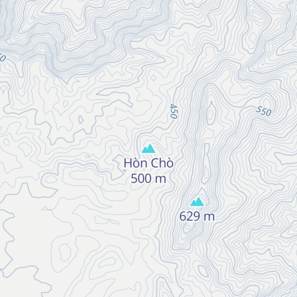 Map of Hòn Chò