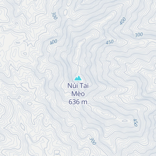Map of Núi Tai Mèo