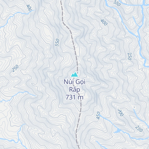 Map of Núi Gọi Rấp