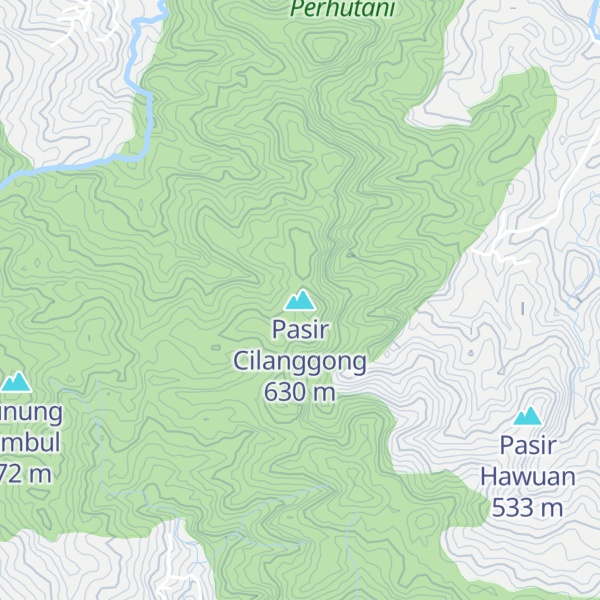 Map of Pasir Cilanggong