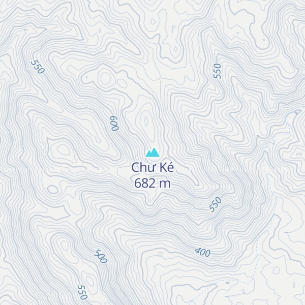 Map of Chư Ké