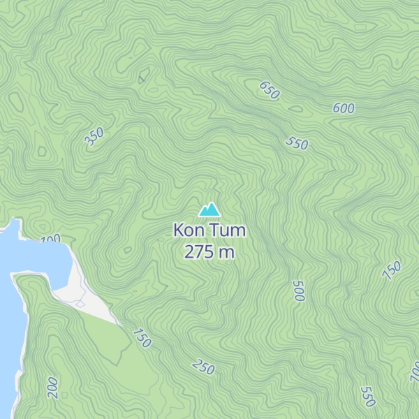 Map of Kon Tum