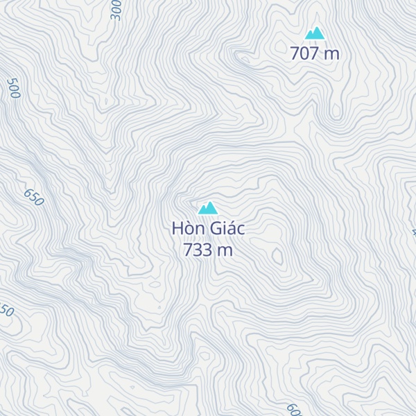 Map of Hòn Giác