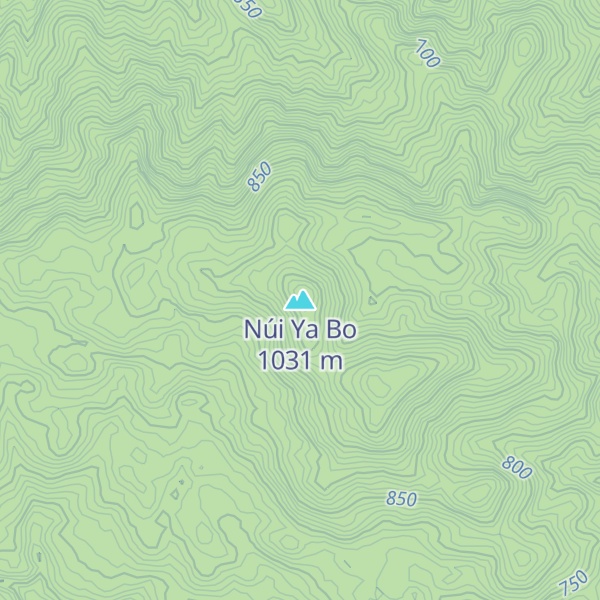 Map of Núi Ya Bo