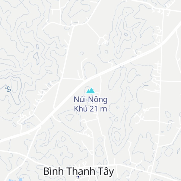 Map of Núi Nông Khú