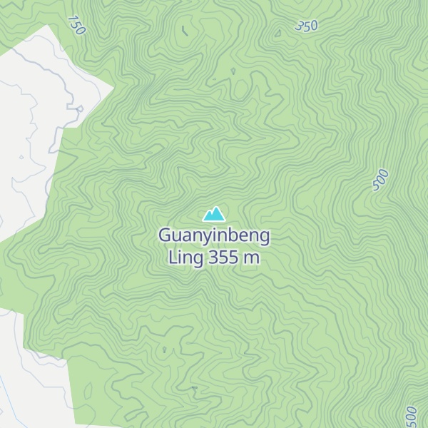 Map of Guanyinbeng Ling