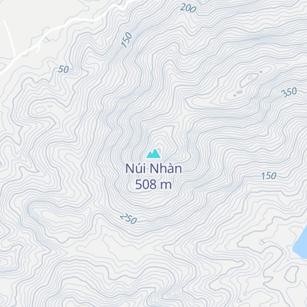 Map of Núi Nhàn