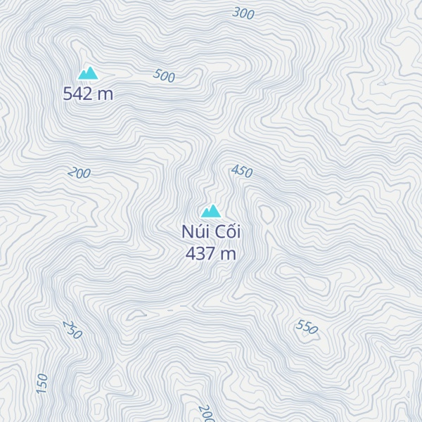 Map of Núi Cối