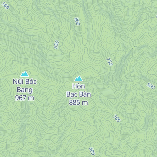 Map of Hòn Bạc Bàn