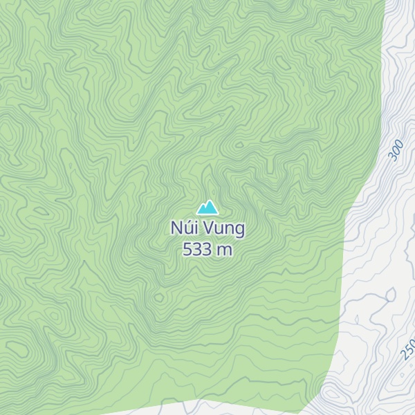 Map of Núi Vung
