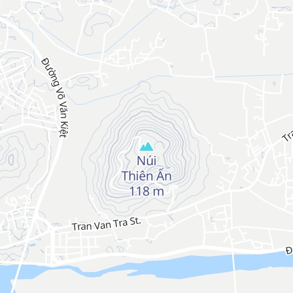 Map of Núi Thiên Ấn